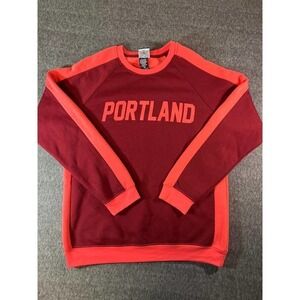 Salt Creek Women's Raglan Portland Oregon Spell-out Sweatshirt Sz M
